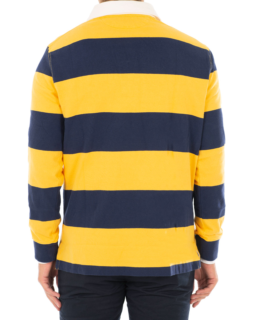Herre | Gensere | Polo Ralph Lauren | Barstripe Rugger Gold/Newport Navy