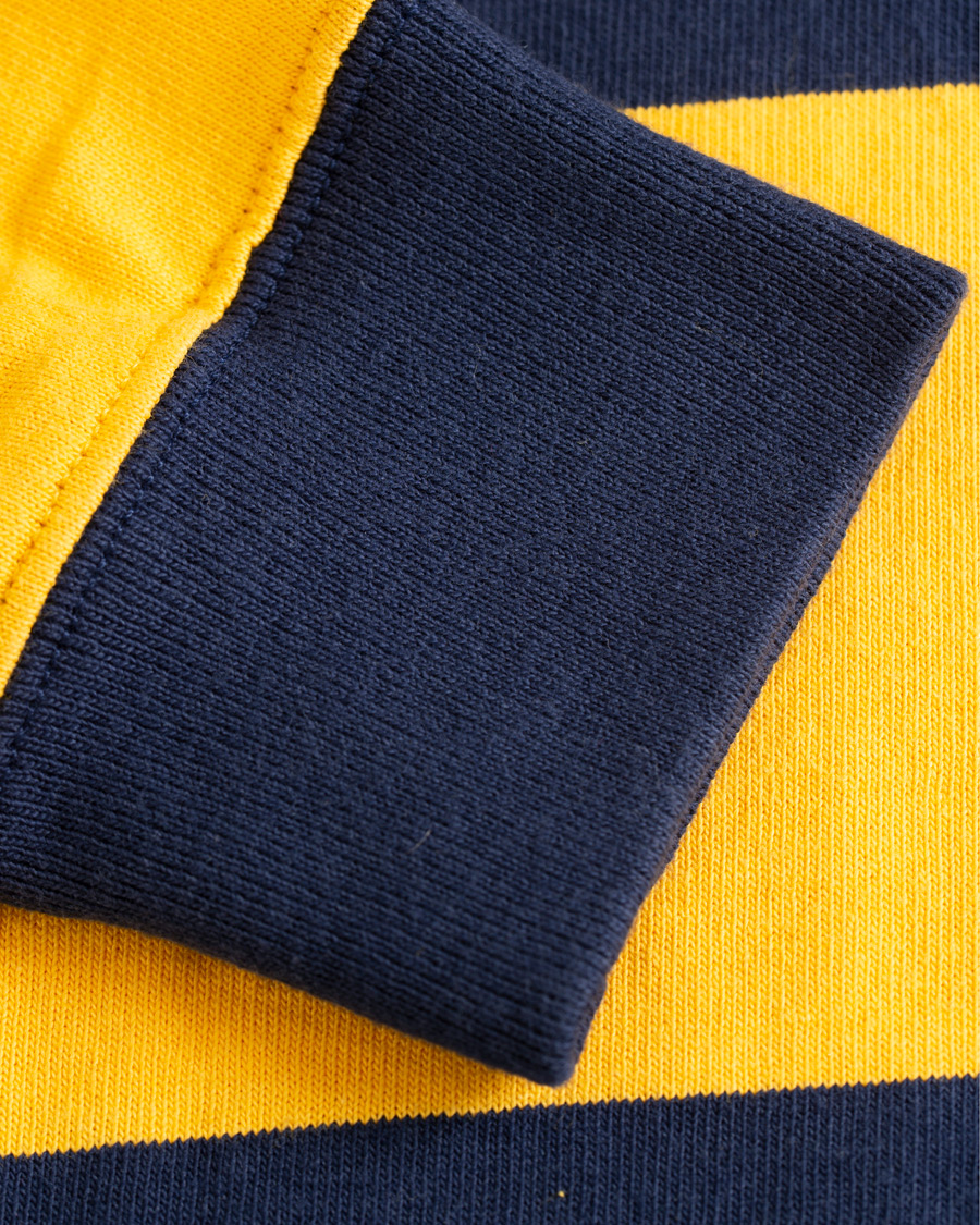 Herre | Gensere | Polo Ralph Lauren | Barstripe Rugger Gold/Newport Navy