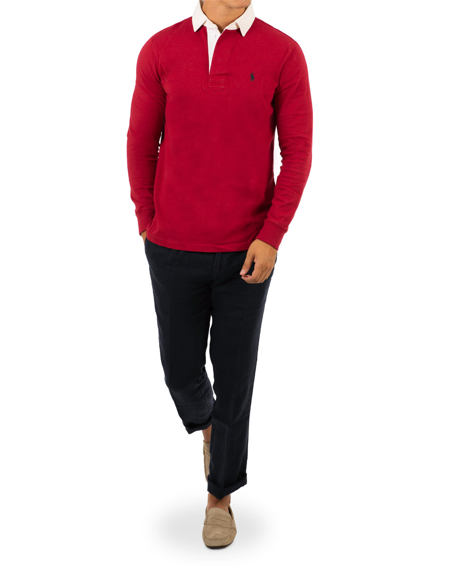 Herre | Gensere | Polo Ralph Lauren | Solid Rugger Eaton Red
