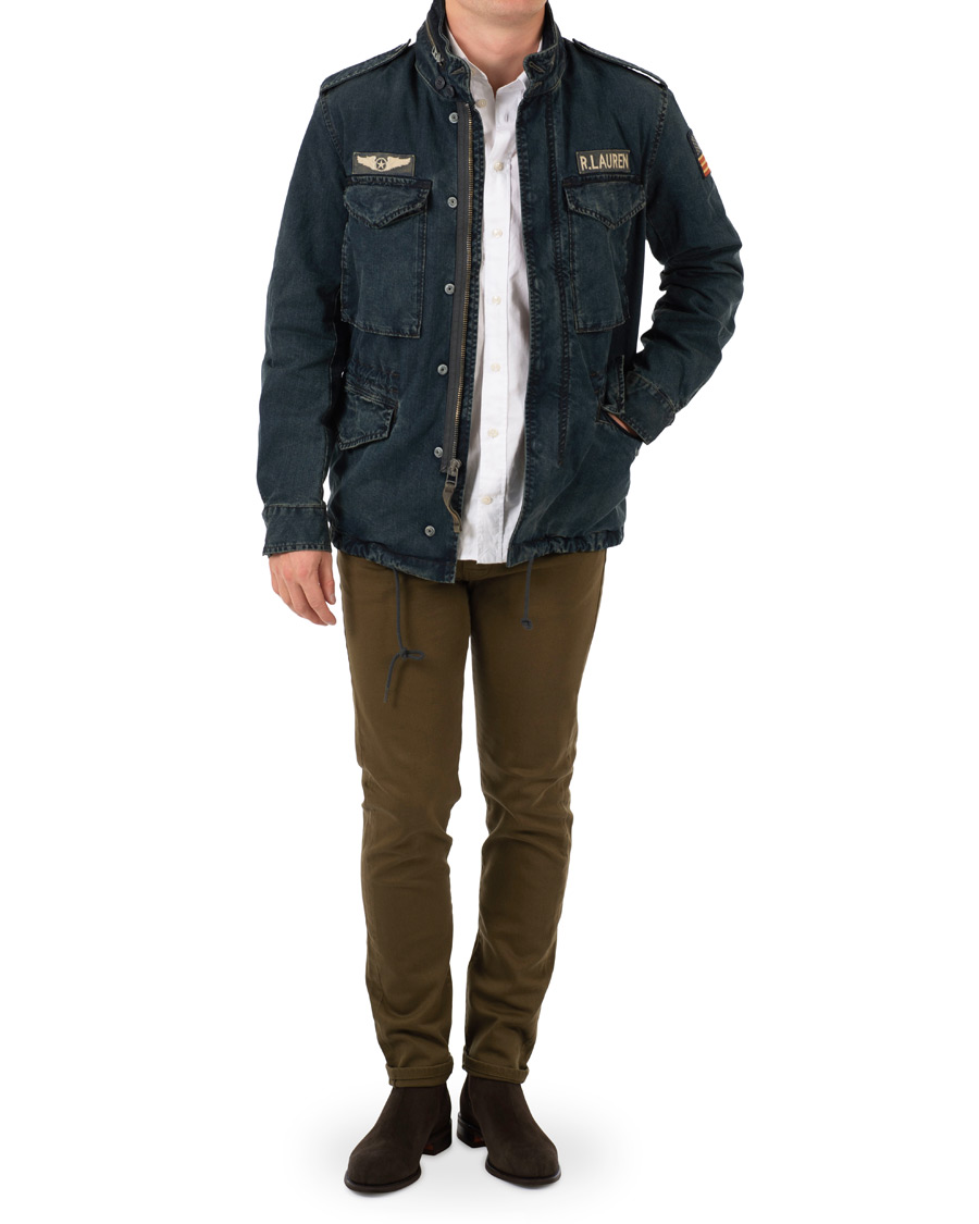 Herre | Jakker | Polo Ralph Lauren | Denim Field Jacket Harrison Wash