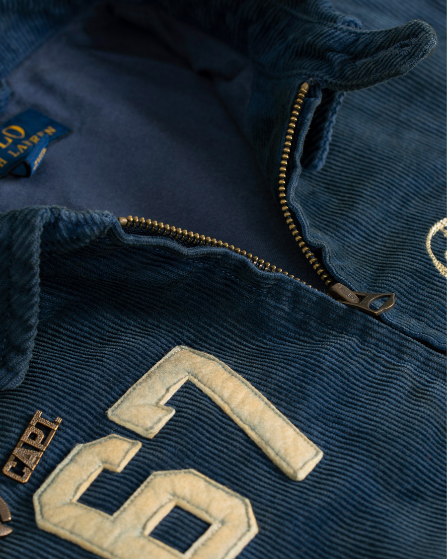 Herre | Jakker | Polo Ralph Lauren | Corduroy Backprint Jacket Norfolk Blue