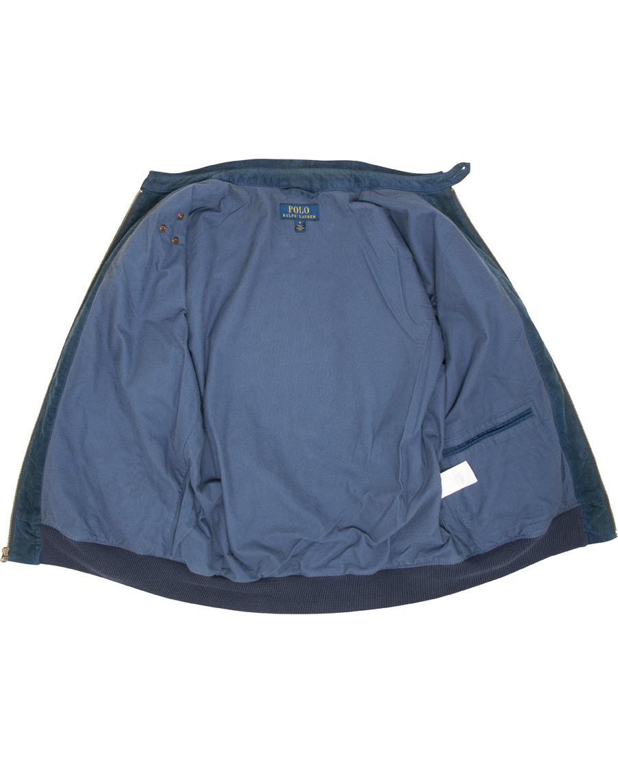 Herre | Jakker | Polo Ralph Lauren | Corduroy Backprint Jacket Norfolk Blue