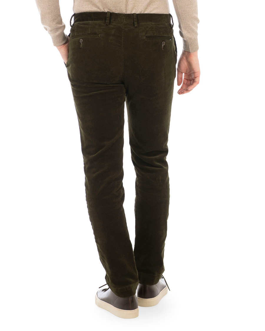 Herre | Bukser | Polo Ralph Lauren | Hudson Slim Fit Corduroy Trousers Company Olive
