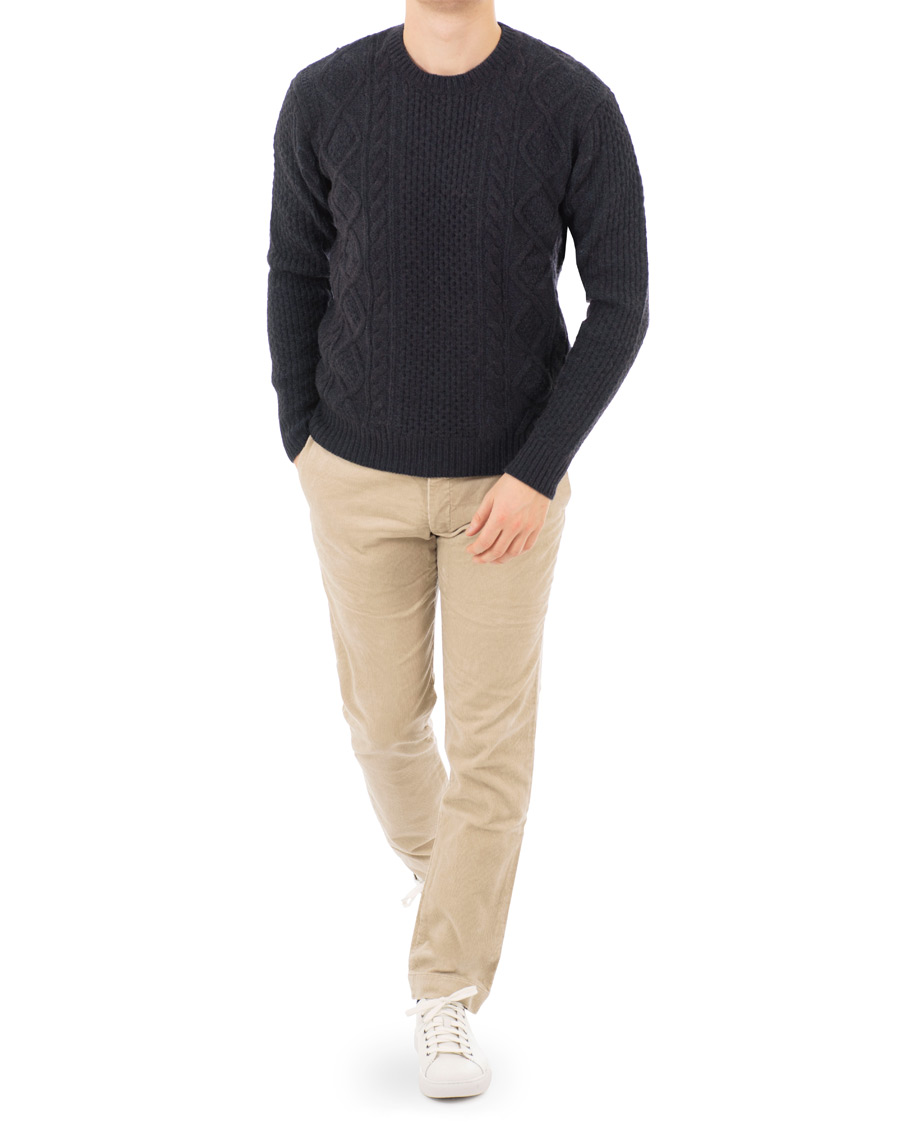 Herre | Bukser | Polo Ralph Lauren | Hudson Slim Fit Corduroy Trousers Stone Grey