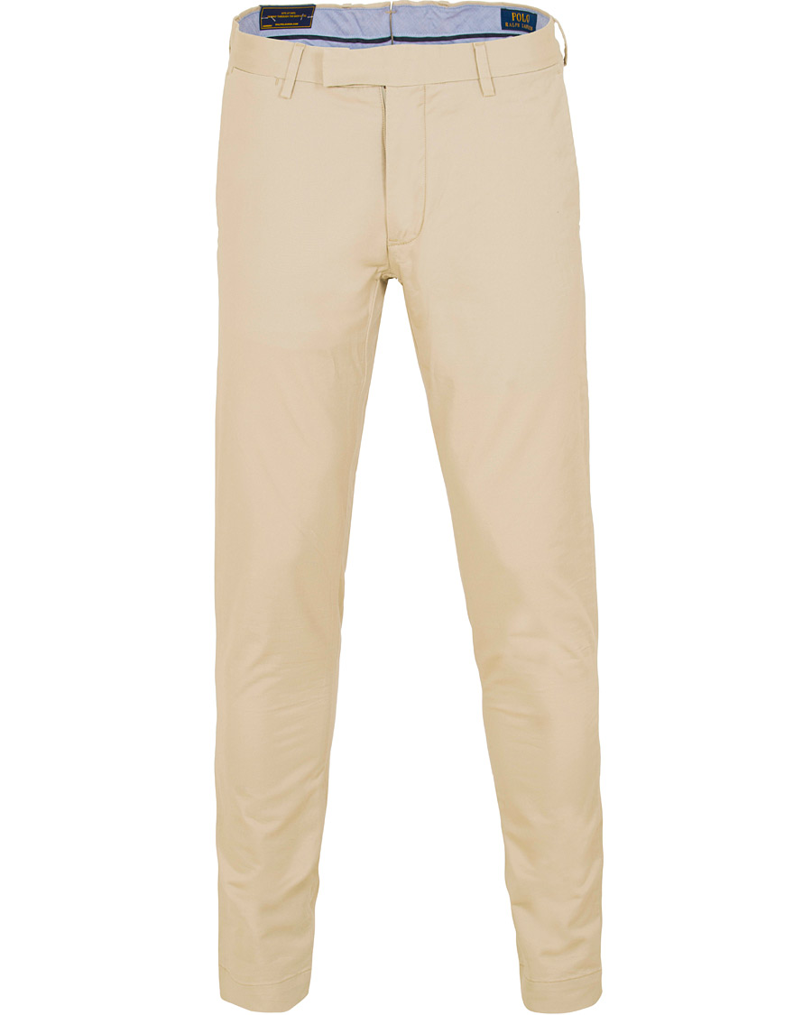 Herre | Bukser | Polo Ralph Lauren | Tailored Slim Fit Chinos Classic Stone