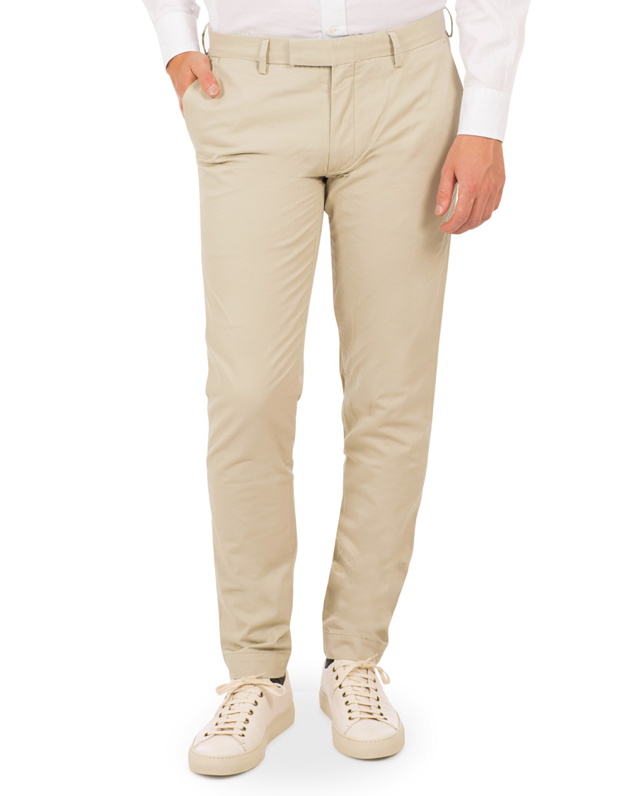 Herre | Bukser | Polo Ralph Lauren | Tailored Slim Fit Chinos Classic Stone