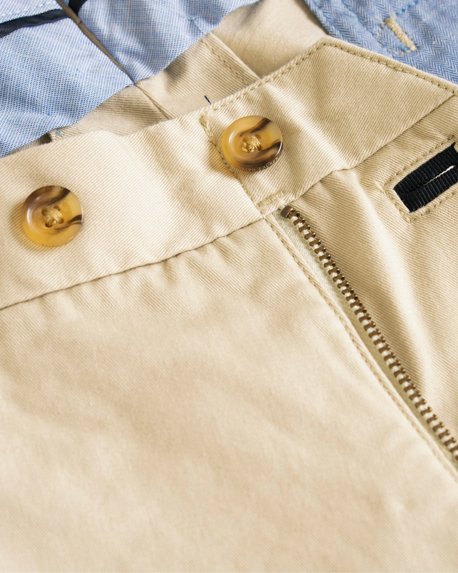 Herre | Bukser | Polo Ralph Lauren | Tailored Slim Fit Chinos Classic Stone