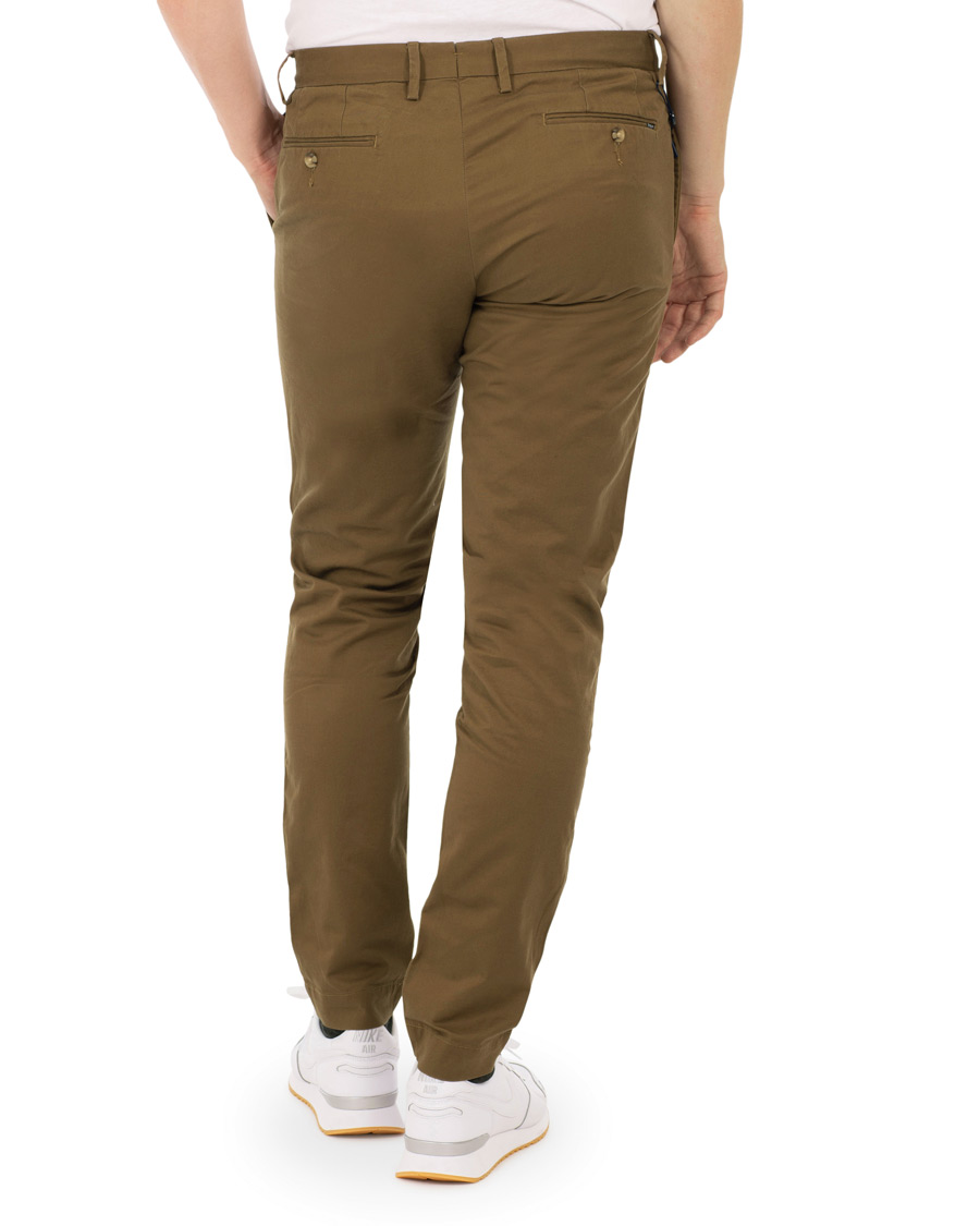 Herre | Bukser | Polo Ralph Lauren | Tailored Slim Fit Chinos Nature Brown