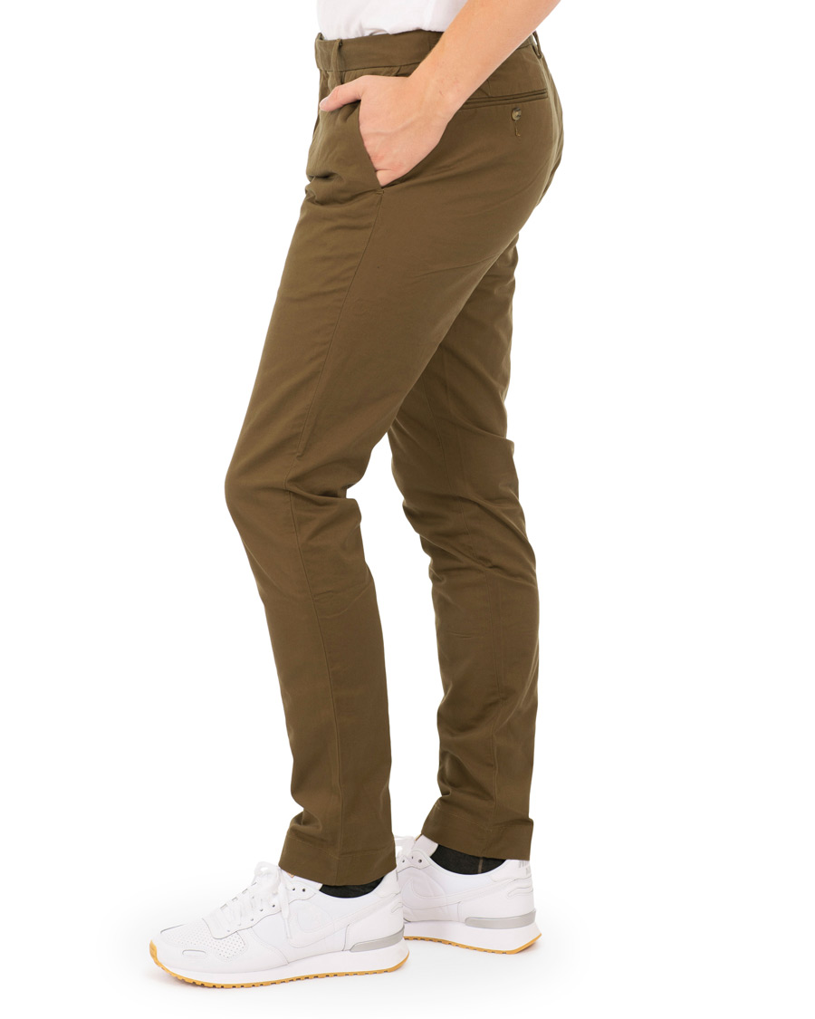 Herre | Bukser | Polo Ralph Lauren | Tailored Slim Fit Chinos Nature Brown