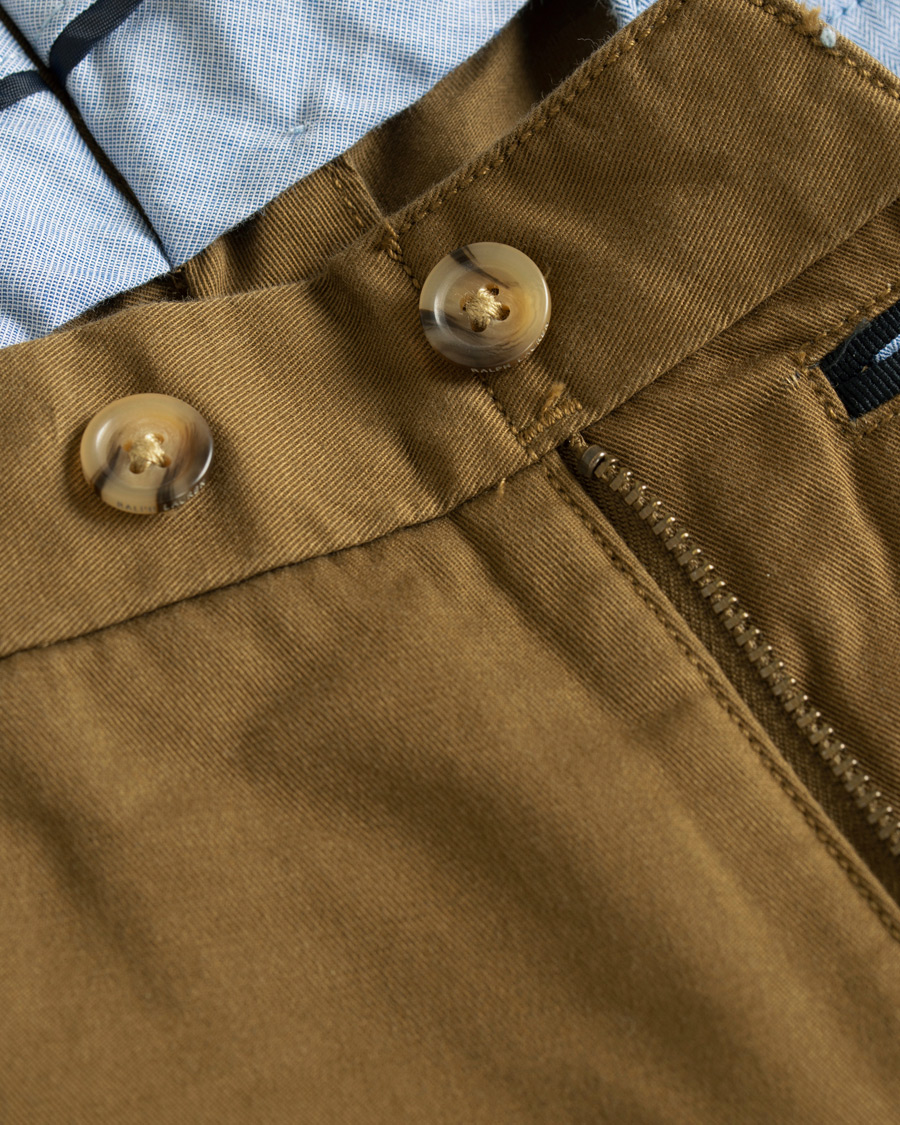Herre | Bukser | Polo Ralph Lauren | Tailored Slim Fit Chinos Nature Brown