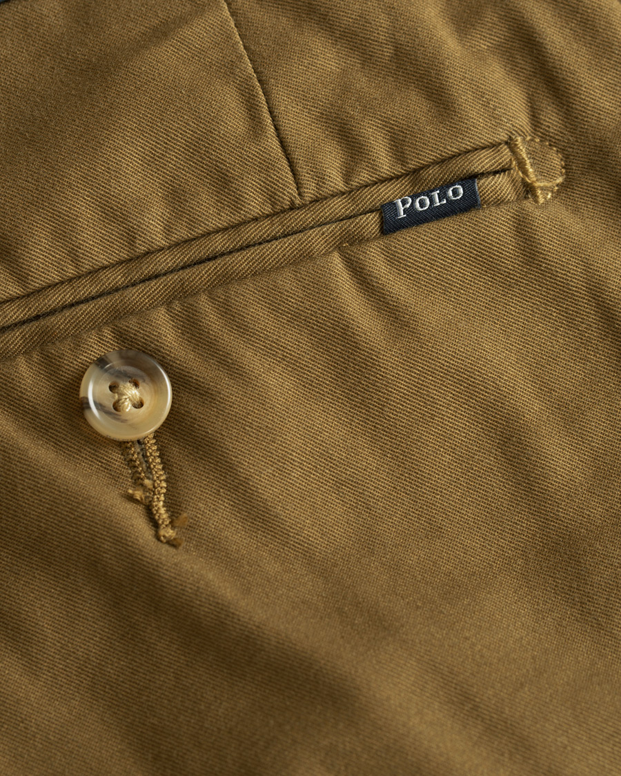 Herre | Bukser | Polo Ralph Lauren | Tailored Slim Fit Chinos Nature Brown