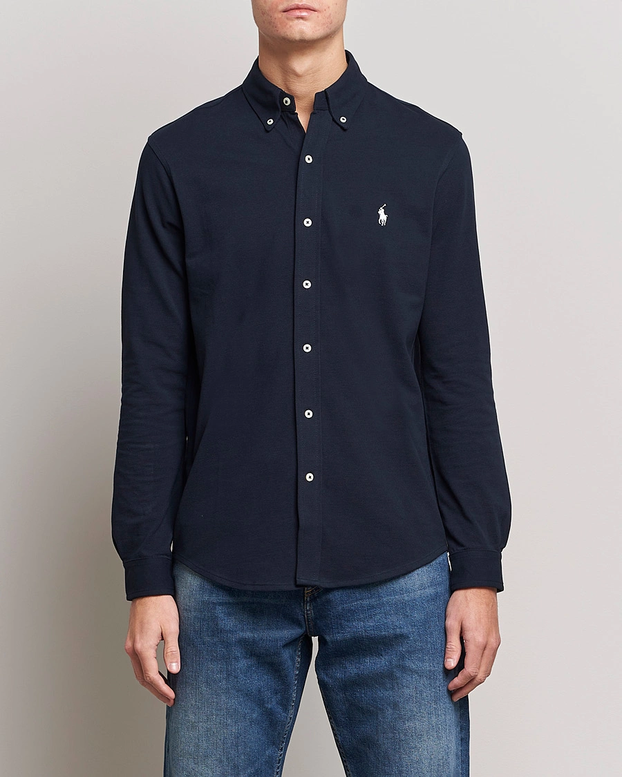 Herr |  | Polo Ralph Lauren | Featherweight Mesh Shirt Aviator Navy