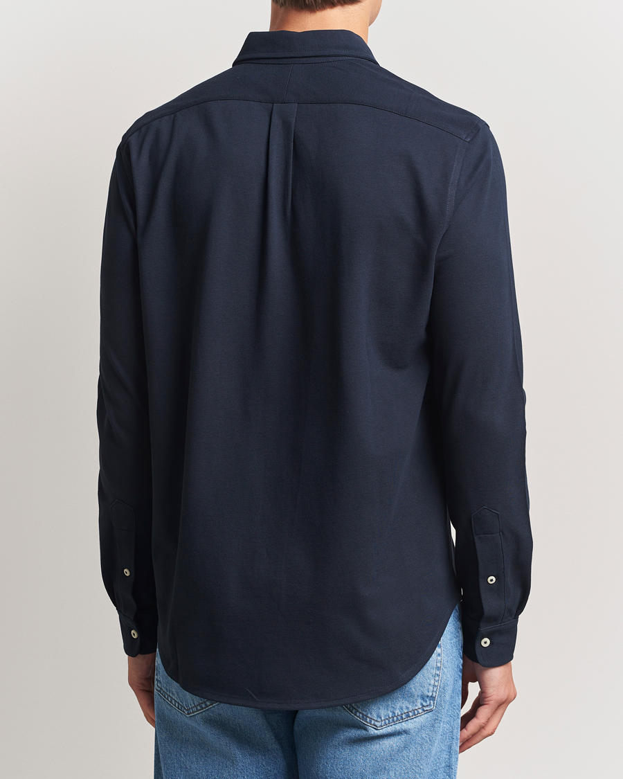 Herre | Skjorter | Polo Ralph Lauren | Featherweight Mesh Shirt Aviator Navy