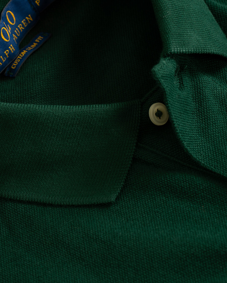 Herre | Pikéer | Polo Ralph Lauren | Custom Slim Fit Crest Polo College Green