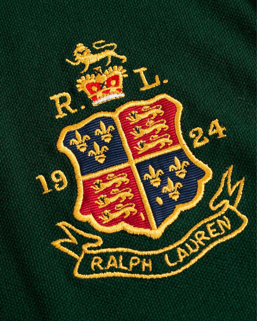 Herre | Pikéer | Polo Ralph Lauren | Custom Slim Fit Crest Polo College Green