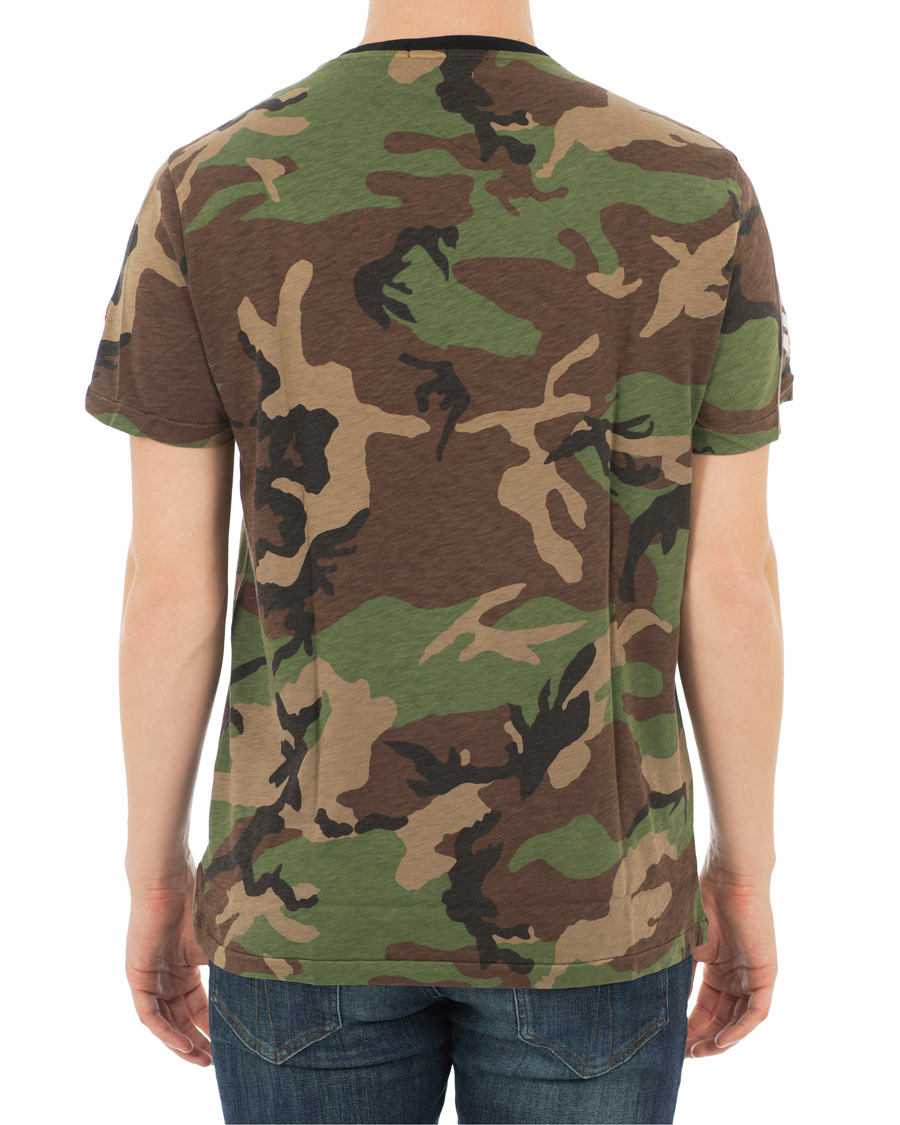 Herre | T-Shirts | Polo Ralph Lauren | Tiger Crew Neck Tee Camo