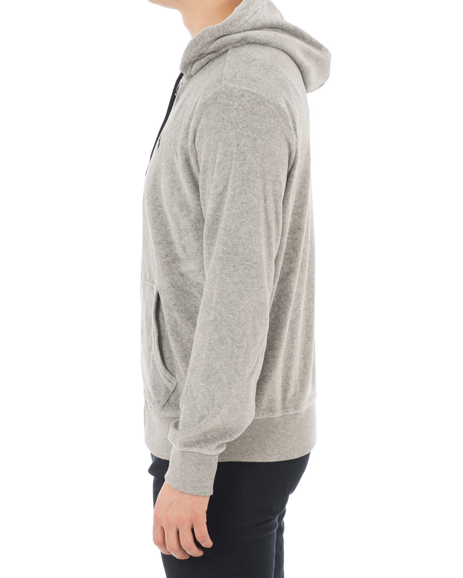 Herre | Gensere | Polo Ralph Lauren | Velvet Full Zip Hoodie Andover Heather