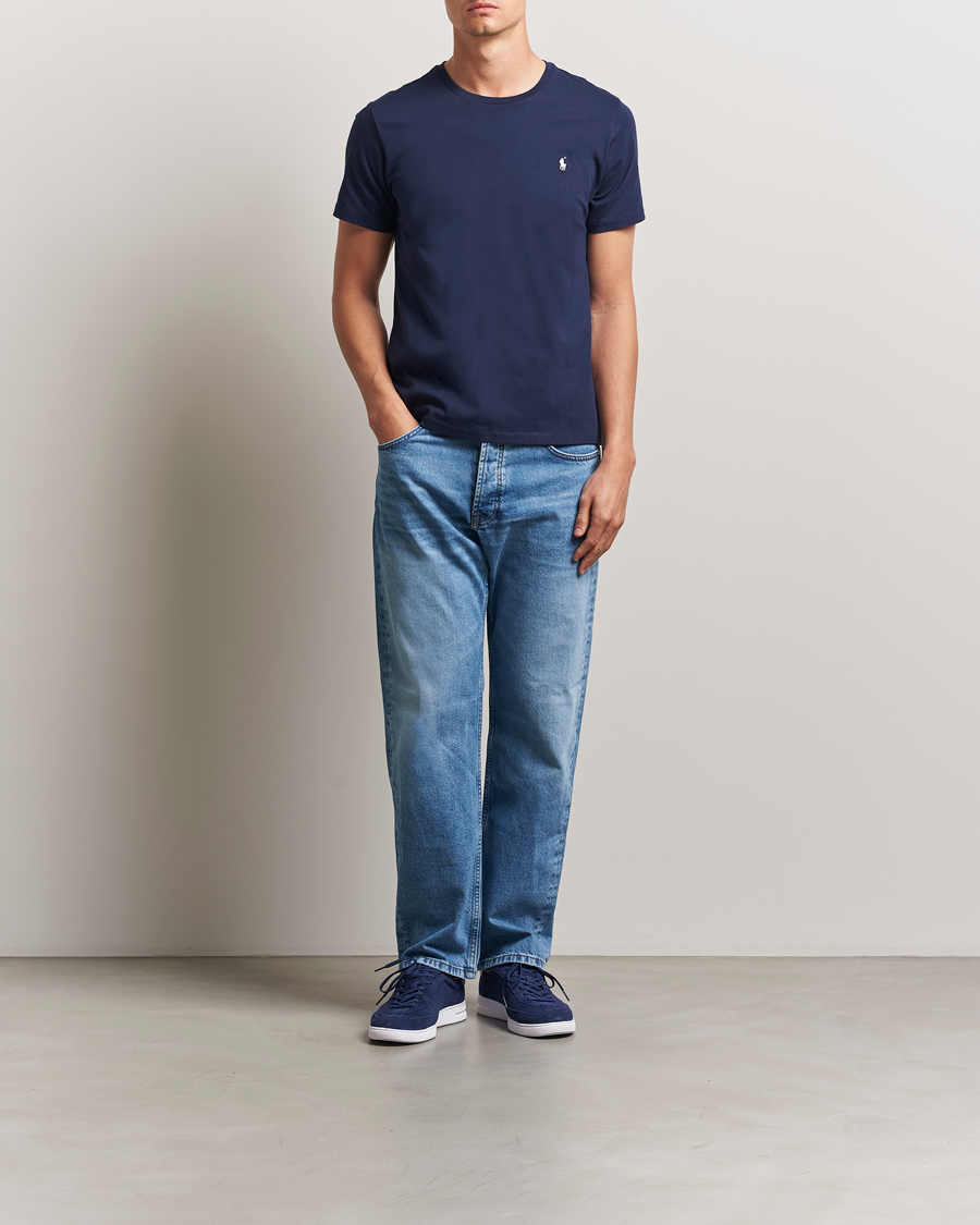 Herre |  | Polo Ralph Lauren | Liquid Cotton Crew Neck Tee Cruise Navy