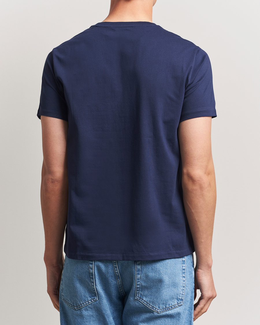 Herre | T-Shirts | Polo Ralph Lauren | Liquid Cotton Crew Neck T-Shirt Cruise Navy