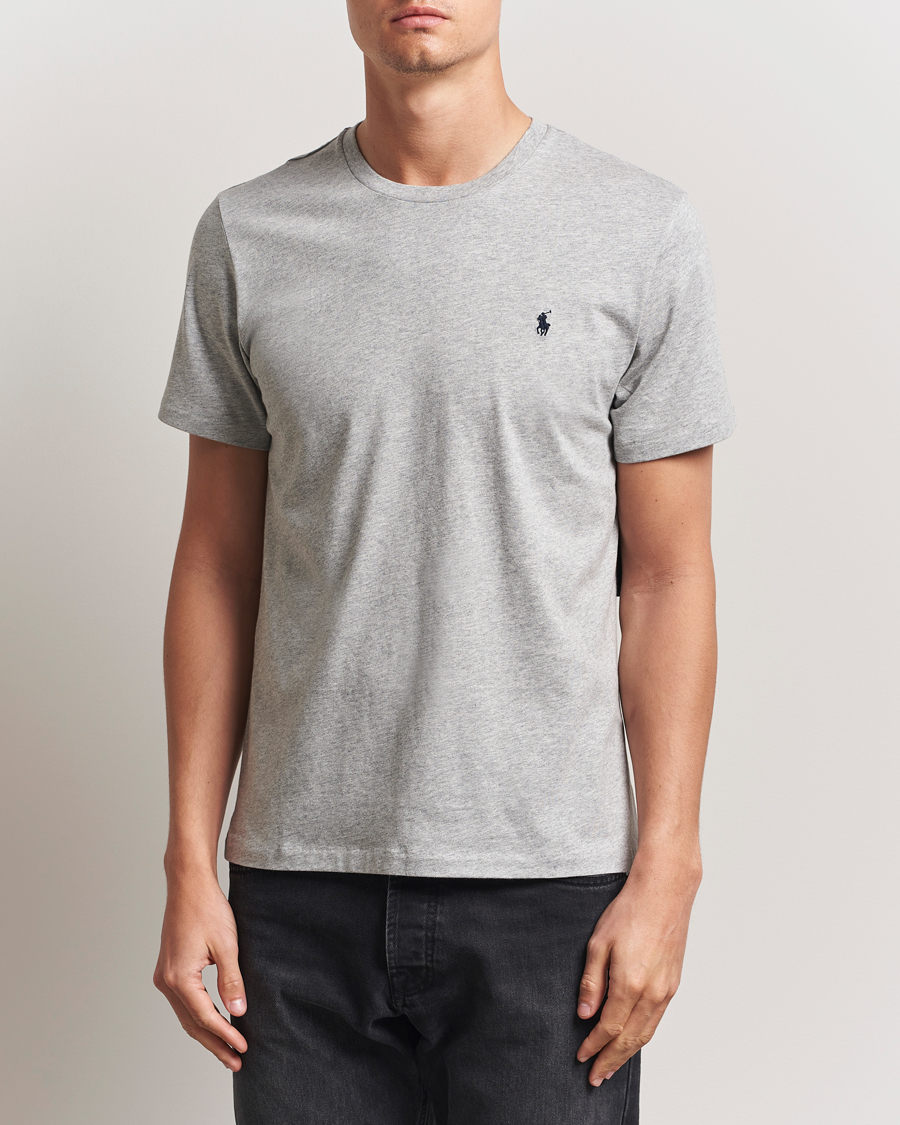 Herre | Kortermede t-shirts | Polo Ralph Lauren | Liquid Cotton Crew Neck Tee Andover Heather