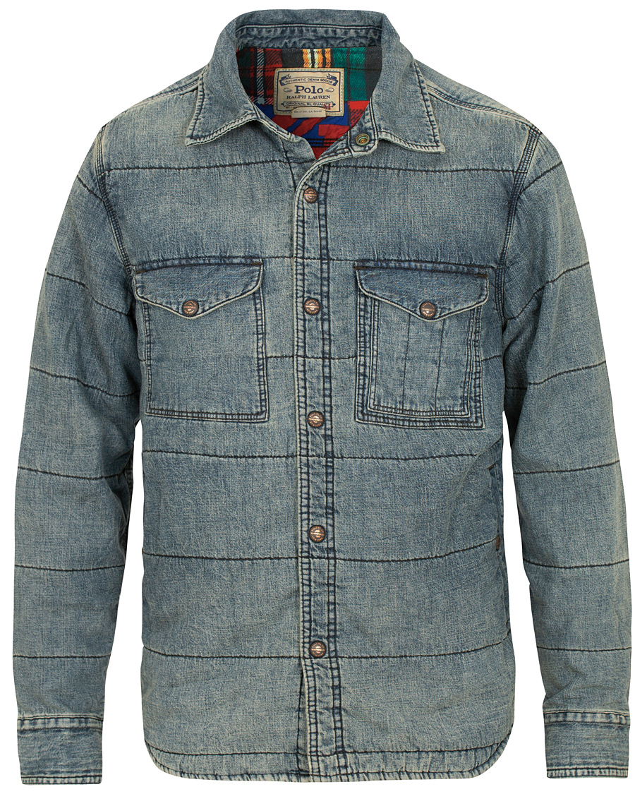 Herre | Jakker | Polo Ralph Lauren | Padded Denim Jacket Chambrey