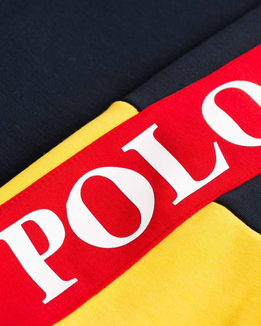 Herre | Gensere | Polo Ralph Lauren | Active Block Hoodie Yellow/Navy