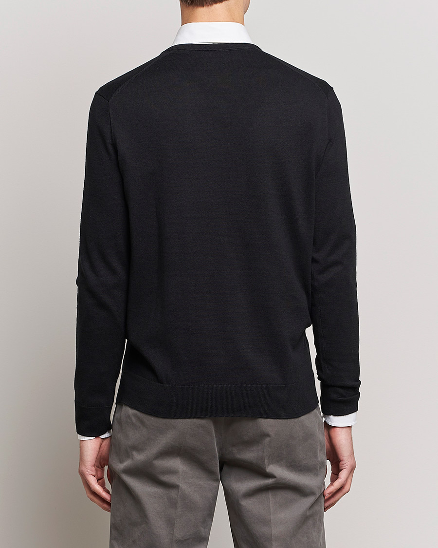 Herre | Gensere | Polo Ralph Lauren | Pima Cotton V-neck Pullover Polo Black