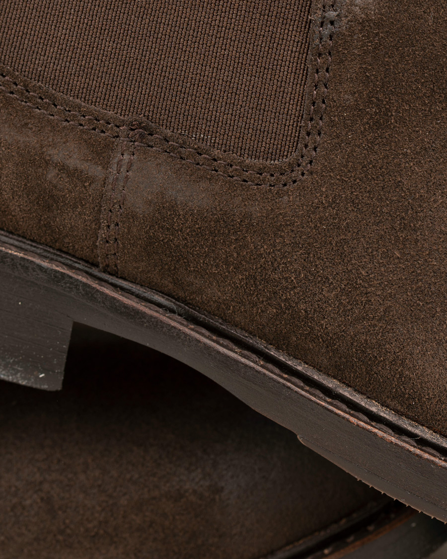 Herre | Polo Ralph Lauren Normanton Suede Chelsea Boot Dark Brown | Polo Ralph Lauren | Normanton Suede Chelsea Boot Dark Brown