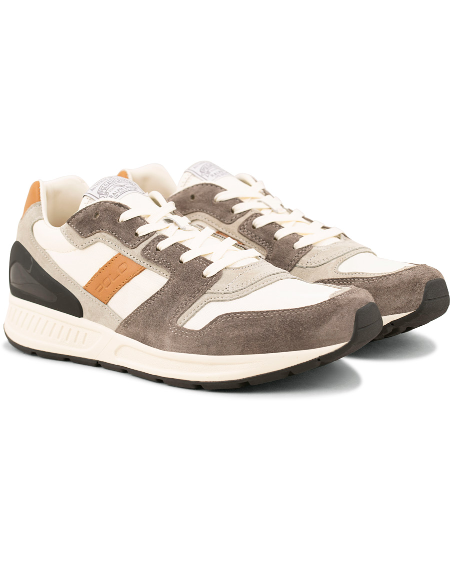 Herre | Polo Ralph Lauren Train 100 Running Sneaker White/Grey | Polo Ralph Lauren | Train 100 Running Sneaker White/Grey