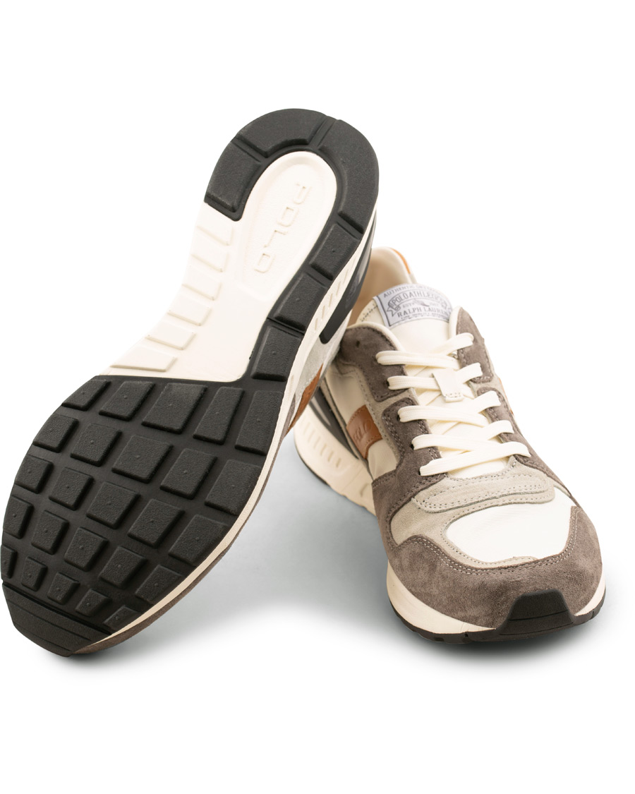 Herre | Polo Ralph Lauren Train 100 Running Sneaker White/Grey | Polo Ralph Lauren | Train 100 Running Sneaker White/Grey