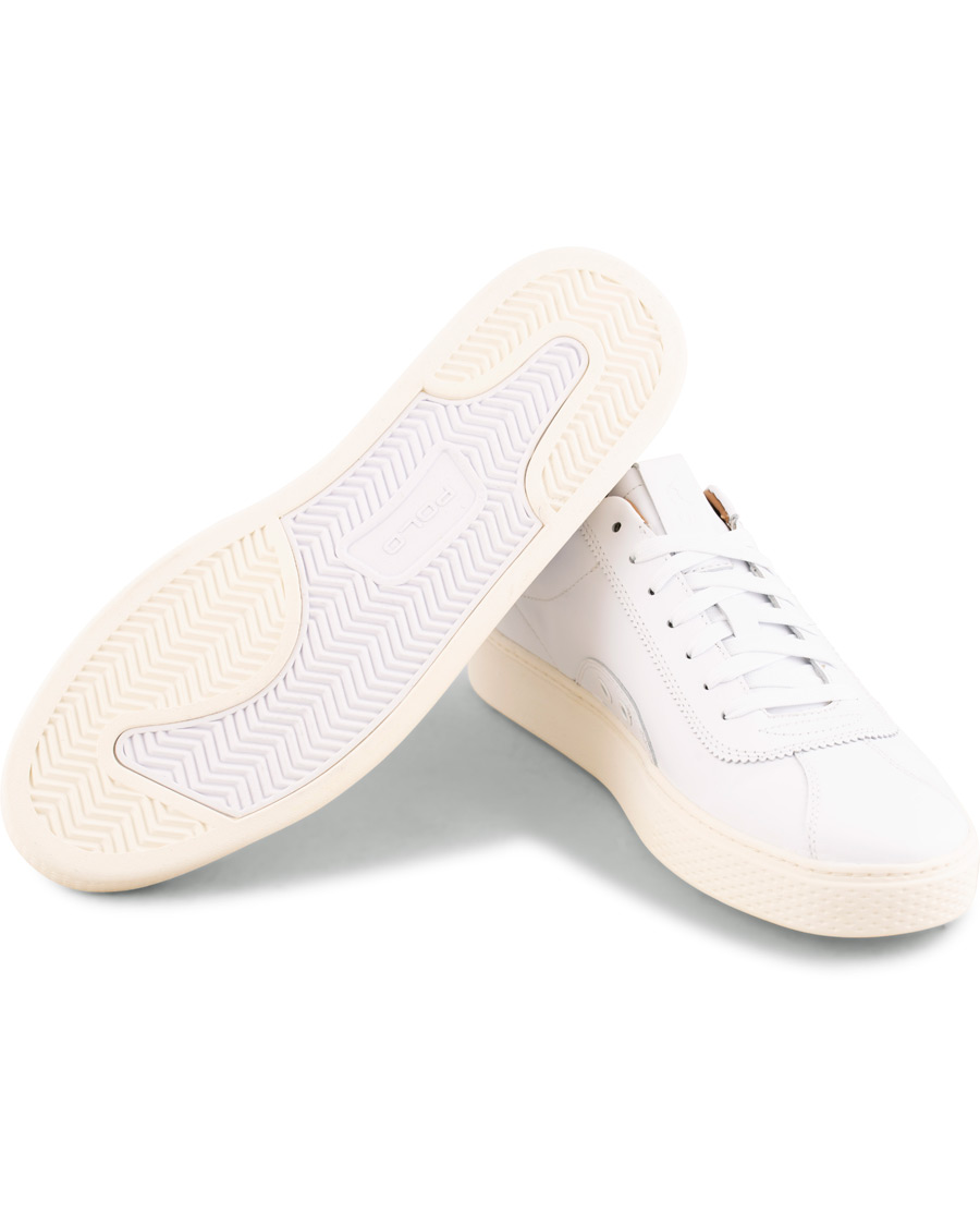 Herre | Polo Ralph Lauren Court 100 Lux Sneaker White | Polo Ralph Lauren | Court 100 Lux Sneaker White