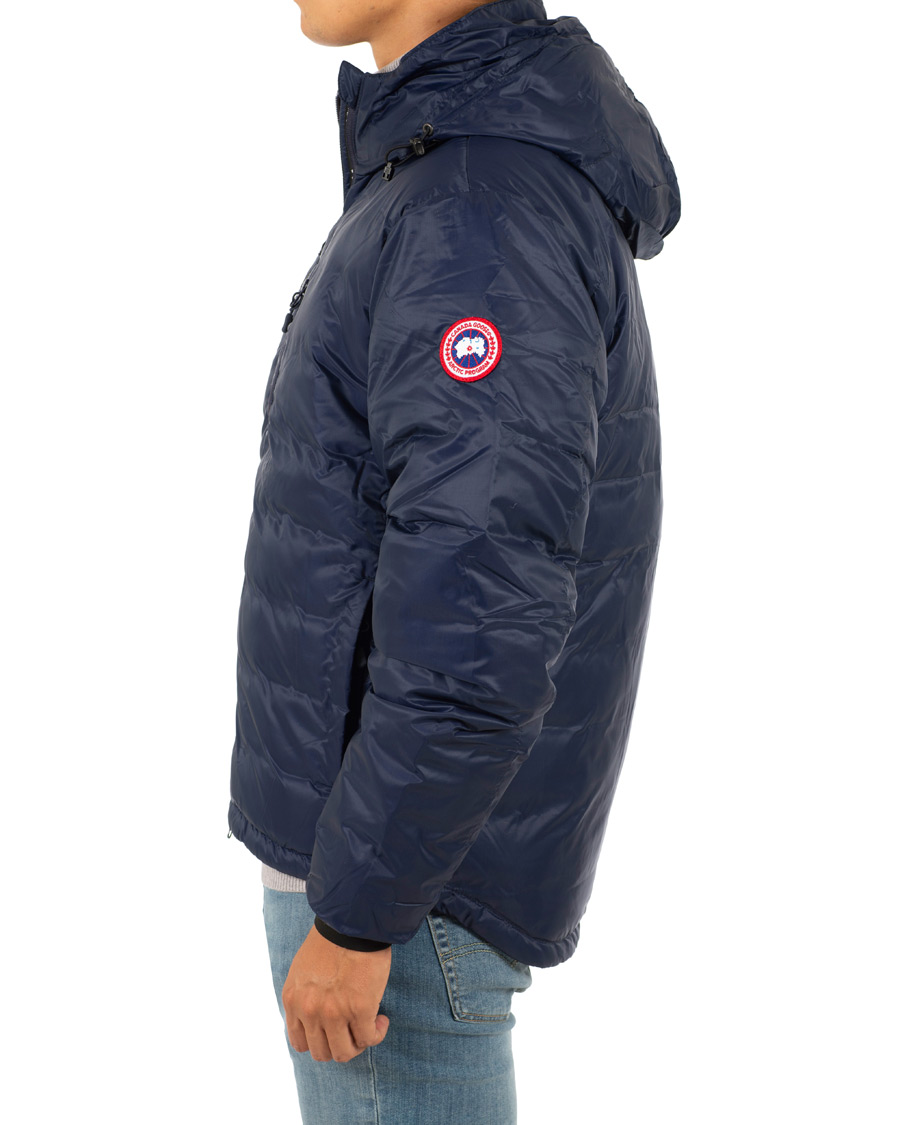 Herre | Jakker | Canada Goose | Lodge Hoody Down Jacket Admiral Blue