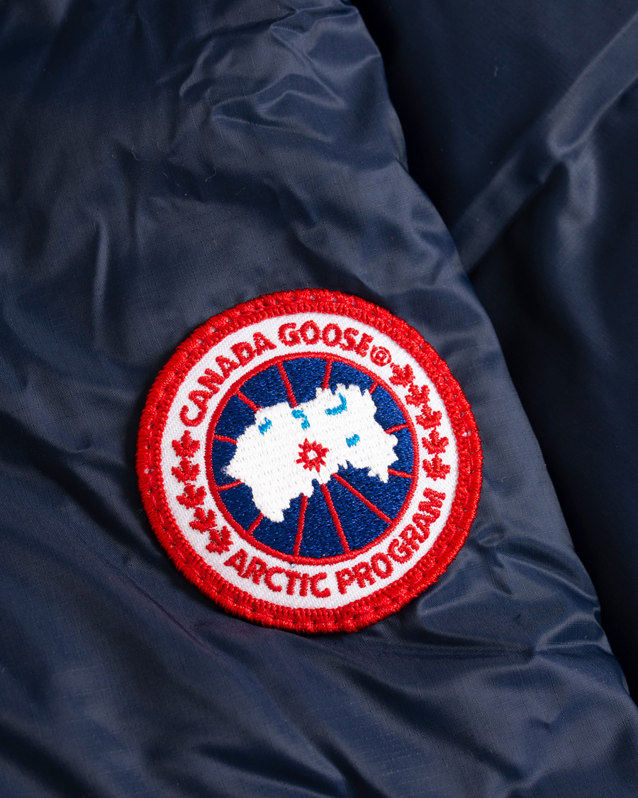 Herre | Jakker | Canada Goose | Lodge Hoody Down Jacket Admiral Blue