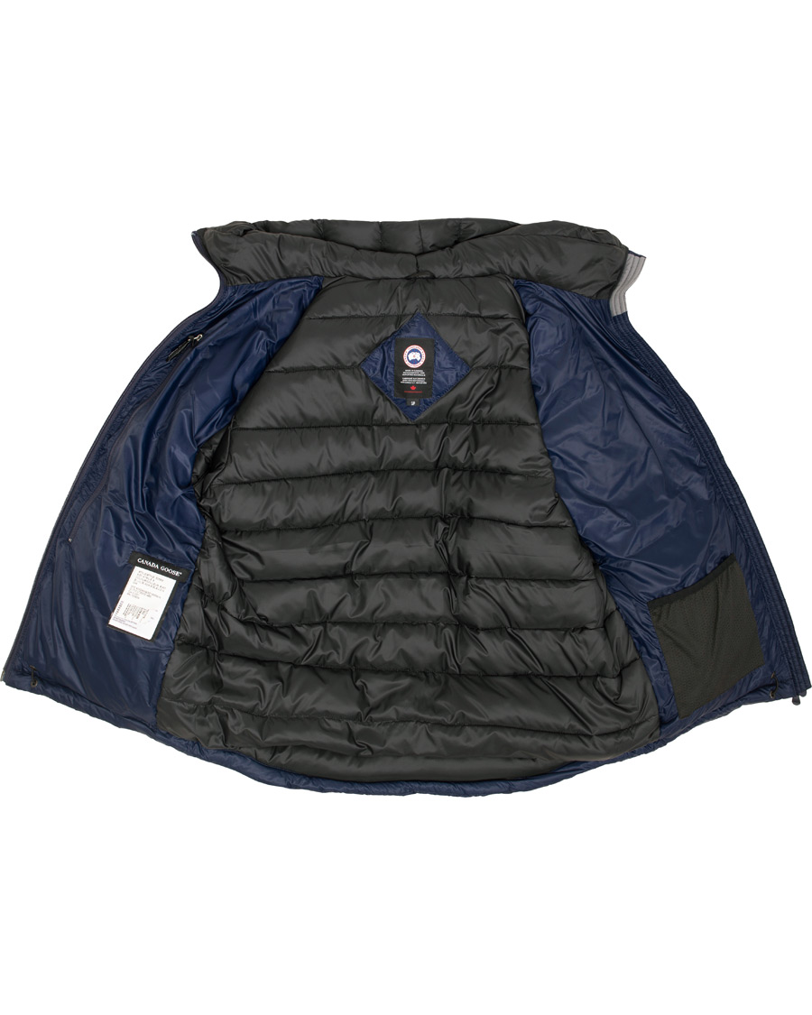 Herre | Jakker | Canada Goose | Lodge Hoody Down Jacket Admiral Blue