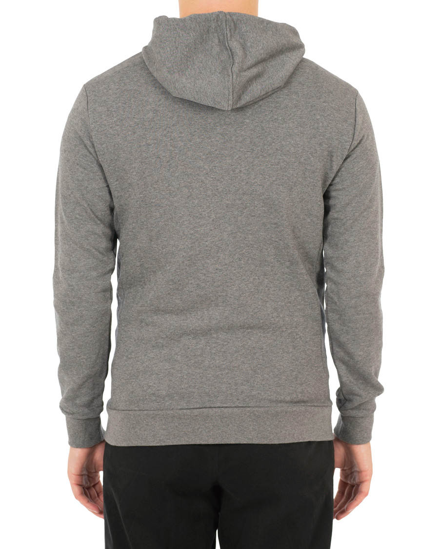 Herre | Gensere | Emporio Armani | Full Zip Hoodie Grey Melange