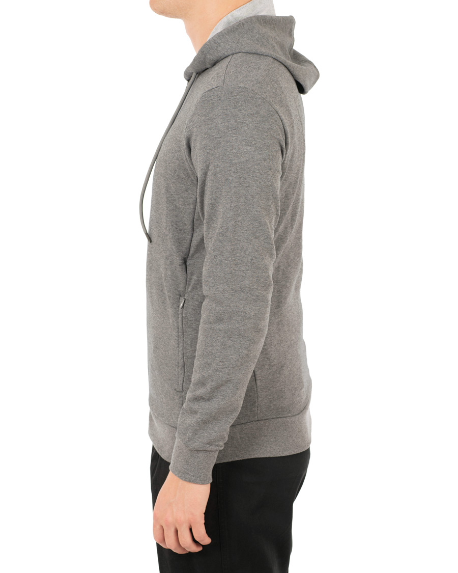 Herre | Gensere | Emporio Armani | Full Zip Hoodie Grey Melange