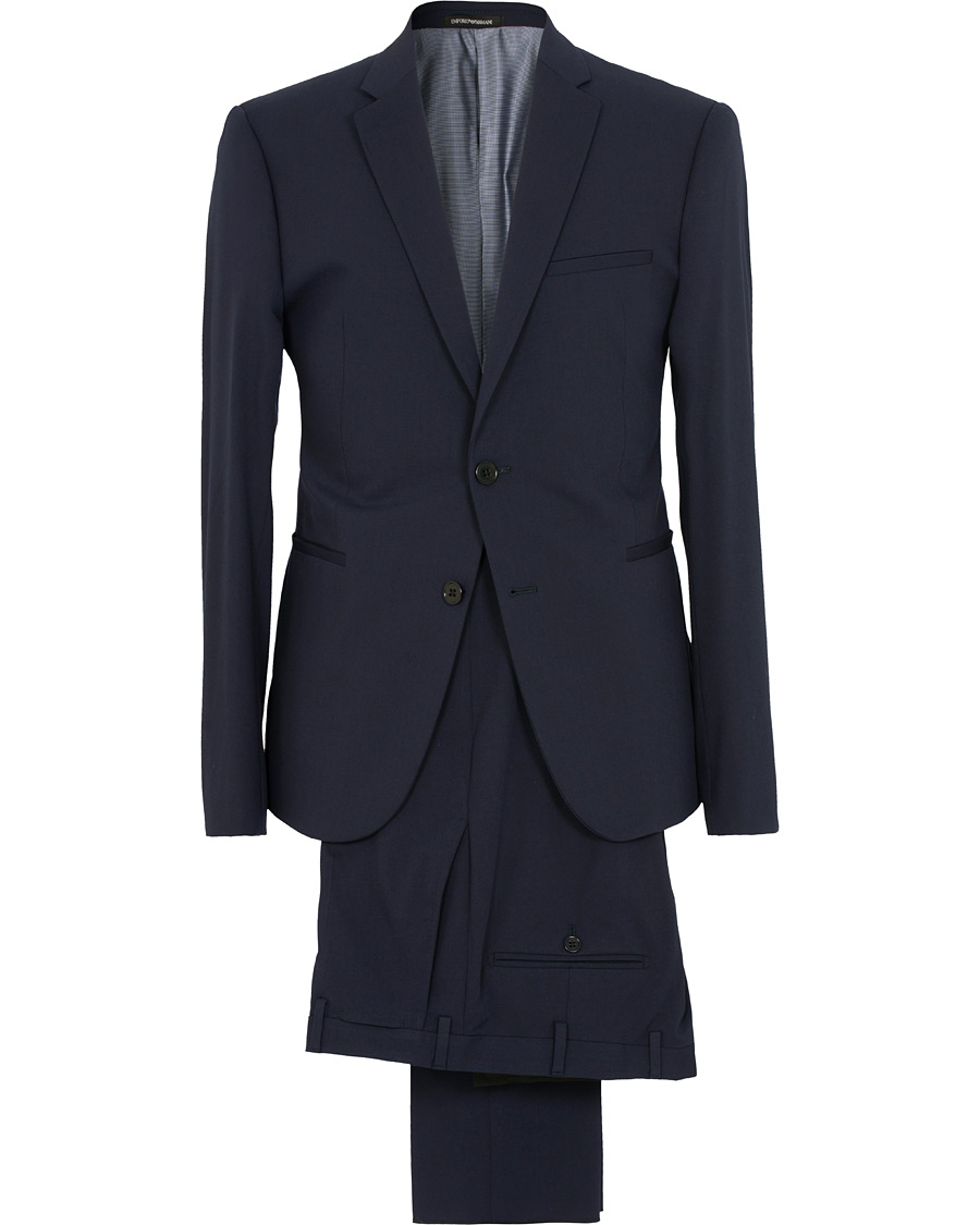 Herre | Dresser | Emporio Armani | M-Line Stretch Suit Dark Blue