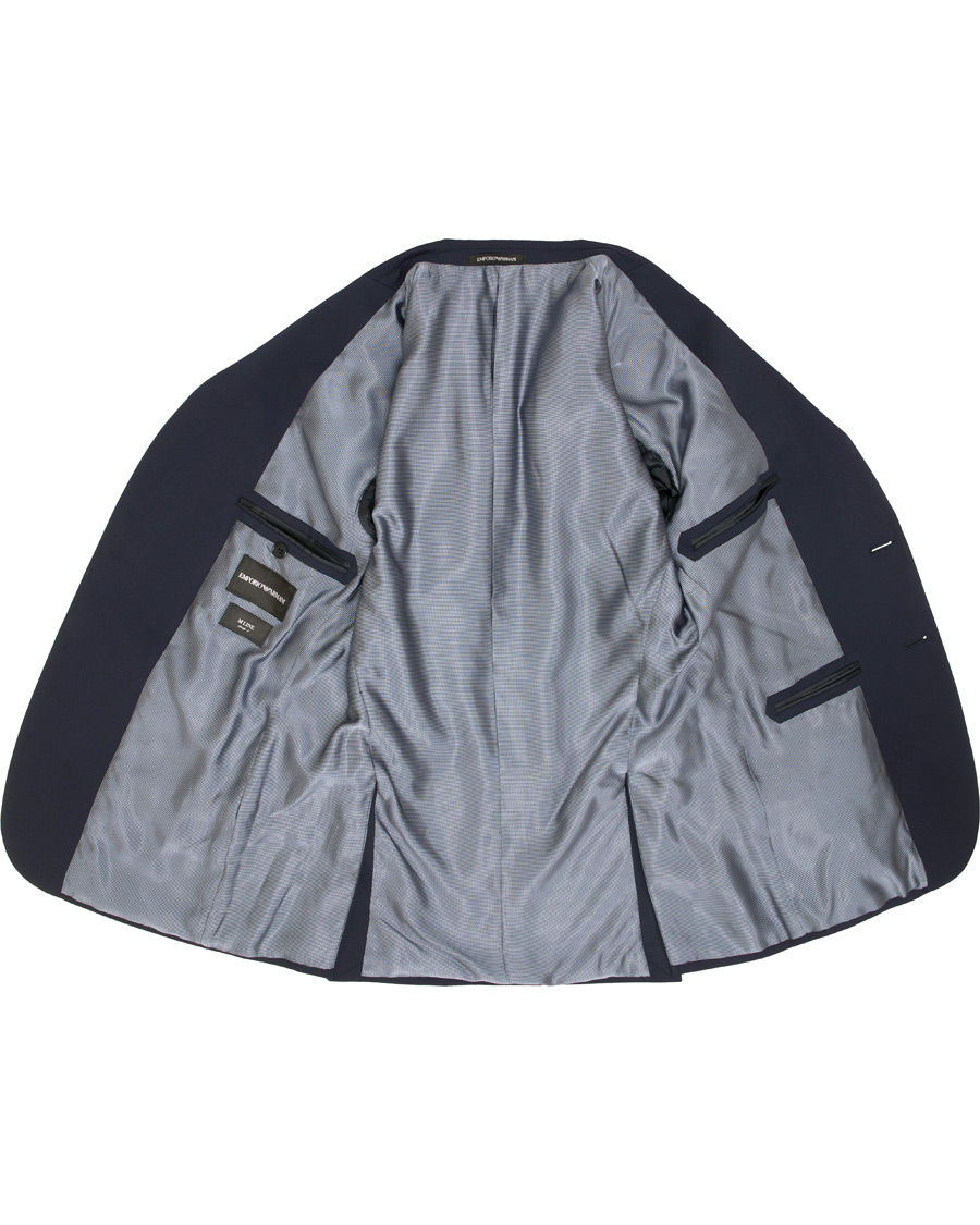 Herre | Dresser | Emporio Armani | M-Line Stretch Suit Dark Blue