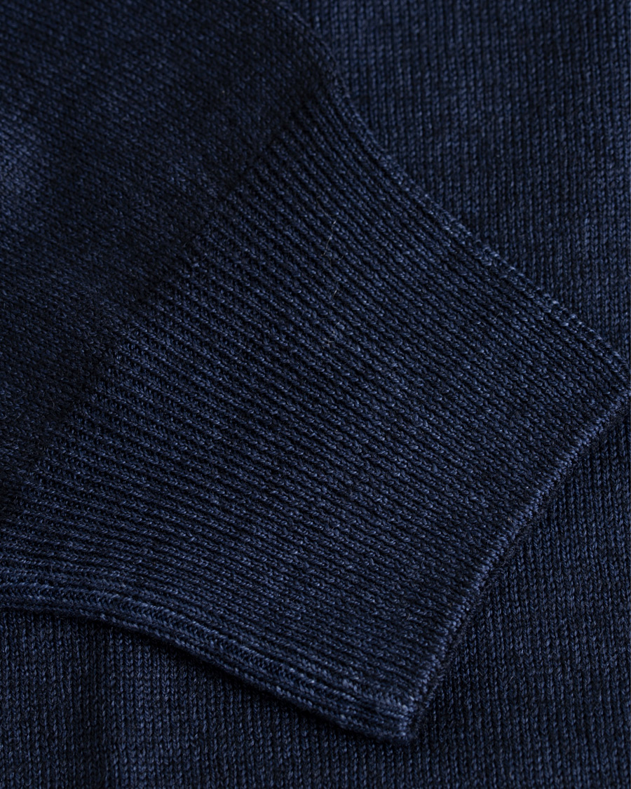 Herre | Gensere | Gran Sasso | Vintage Merino Fashion Fit Cardigan Navy