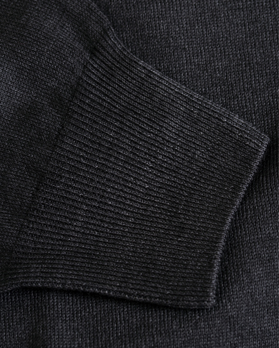 Herre | Gensere | Gran Sasso | Vintage Merino Fashion Fit Cardigan Charcoal