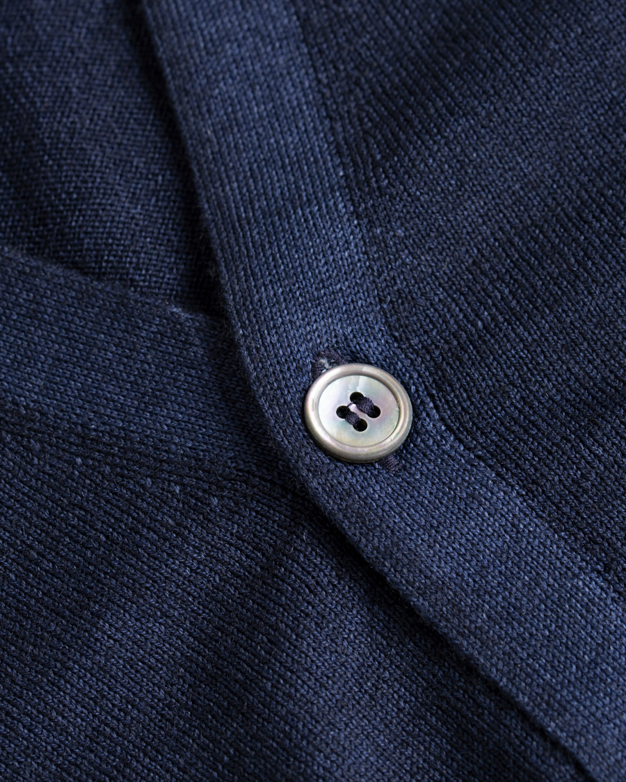 Herre | Gensere | Gran Sasso | Vintage Merino Fashion Fit Slipover Navy