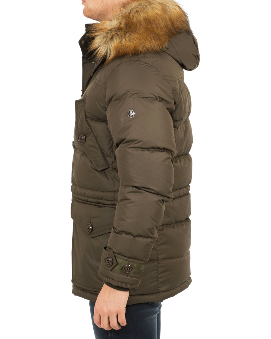 Herre | Jakker | Ralph Lauren Purple Label | Down Parka Dark Olivewood