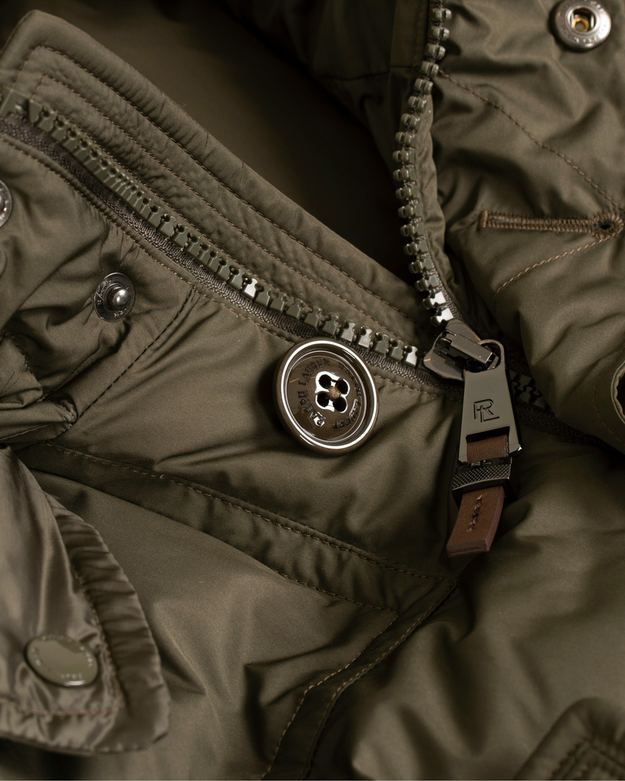 Herre | Jakker | Ralph Lauren Purple Label | Down Parka Dark Olivewood
