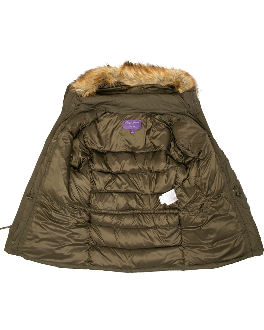 Herre | Jakker | Ralph Lauren Purple Label | Down Parka Dark Olivewood