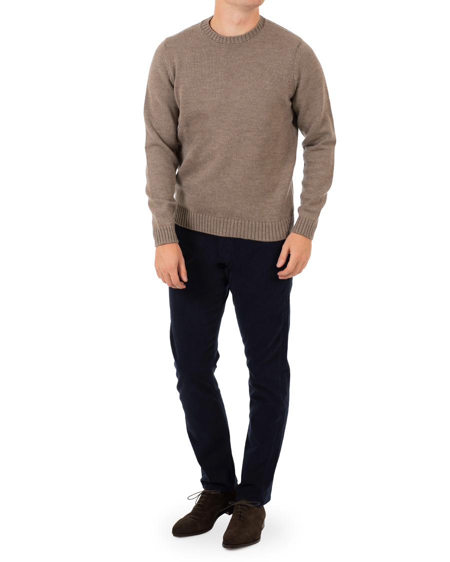 Herre | Bukser | Ralph Lauren Purple Label | Alston Stretch Moleskin 5-Pocket Pants Chairman Navy