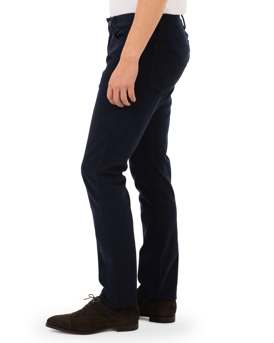 Herre | Bukser | Ralph Lauren Purple Label | Alston Stretch Moleskin 5-Pocket Pants Chairman Navy
