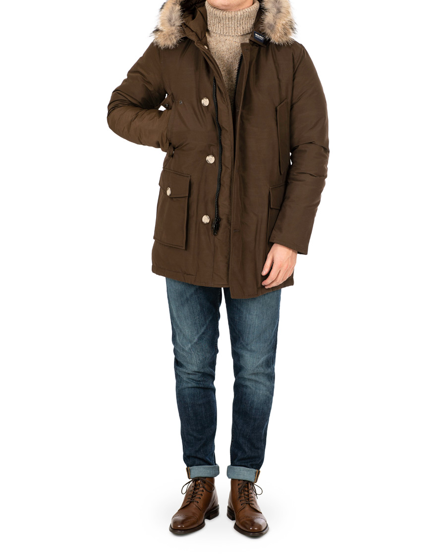 Herre | Jakker | Woolrich | Arctic Parka DF Stone Brown