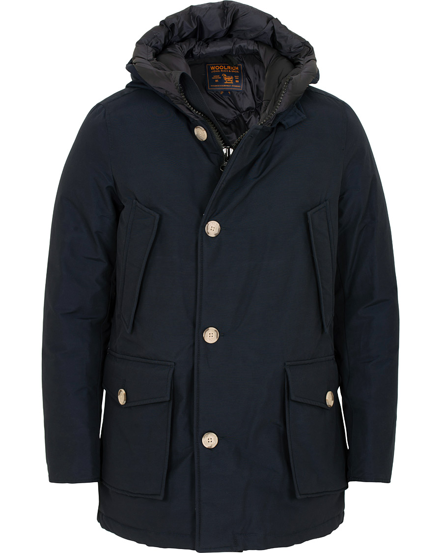 Herre | Jakker | Woolrich | Arctic Parka NF Melton Blue