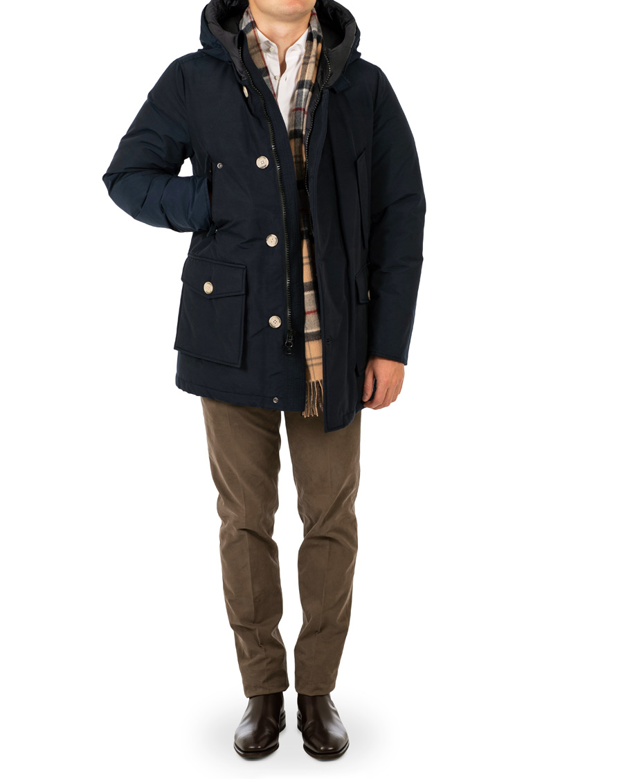 Herre | Jakker | Woolrich | Arctic Parka NF Melton Blue