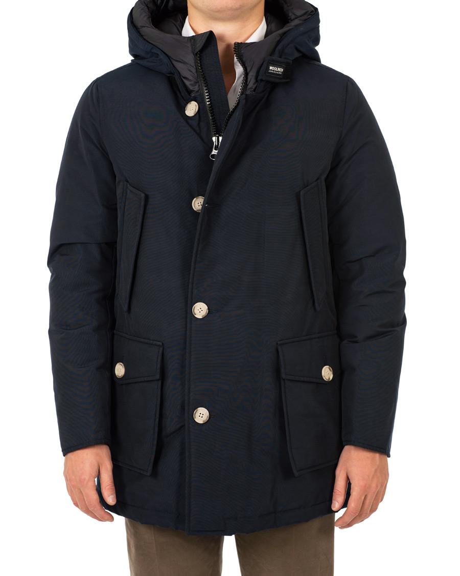 Herre | Jakker | Woolrich | Arctic Parka NF Melton Blue